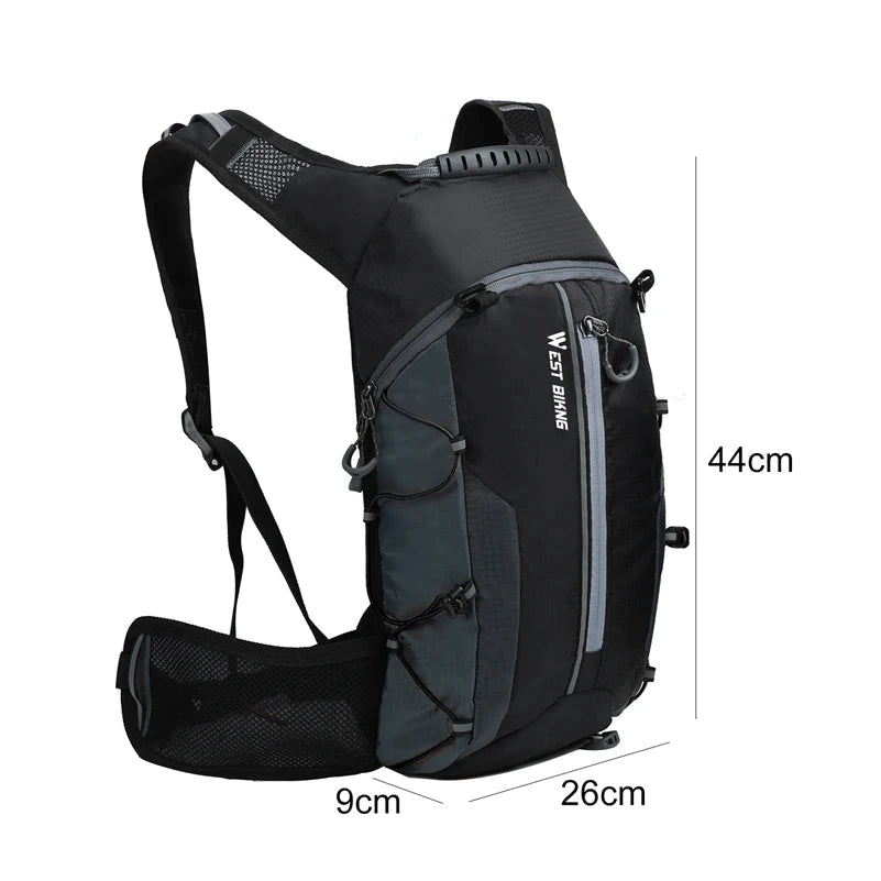 Sac à dos vélo avec porte-bidon en polyester