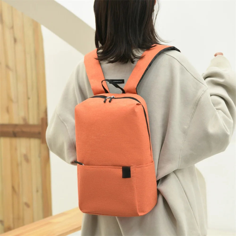Petit sac à dos en polyester 22x13x34 cm