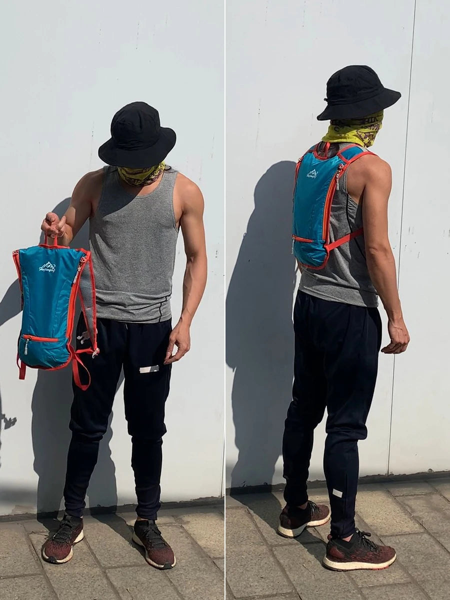 Sac à dos vélo pliable en polyester