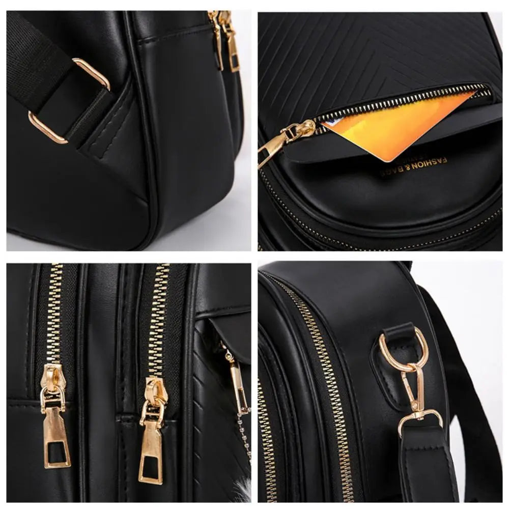 Mini sac à dos femme en similicuir