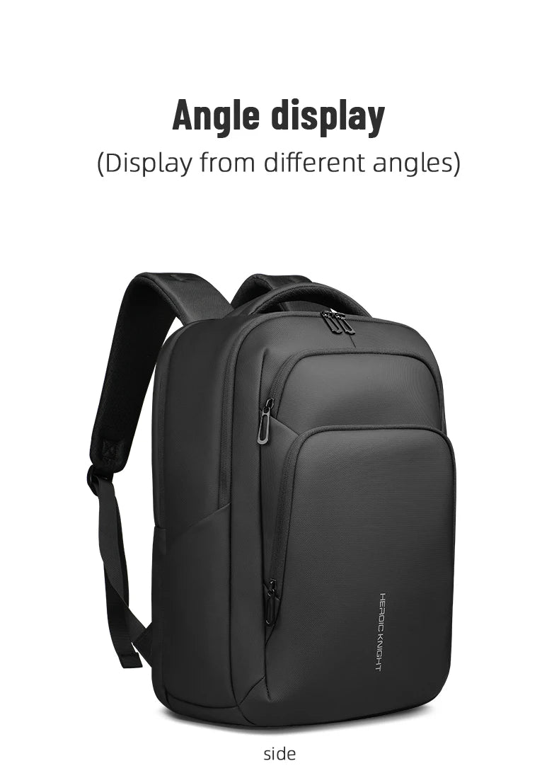Sac à dos ordinateur 17.3 pouces en toile Oxford avec USB