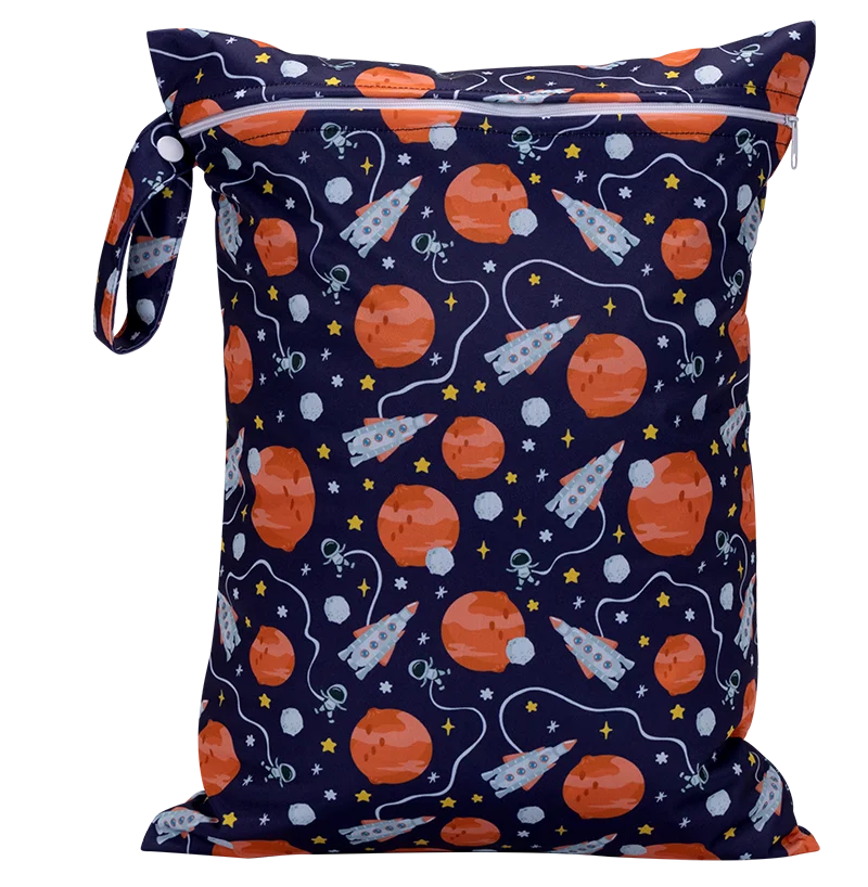 Pochette à langer réutilisable étanche