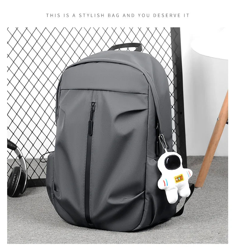 Sac à dos femme en toile avec compartiment ordinateur