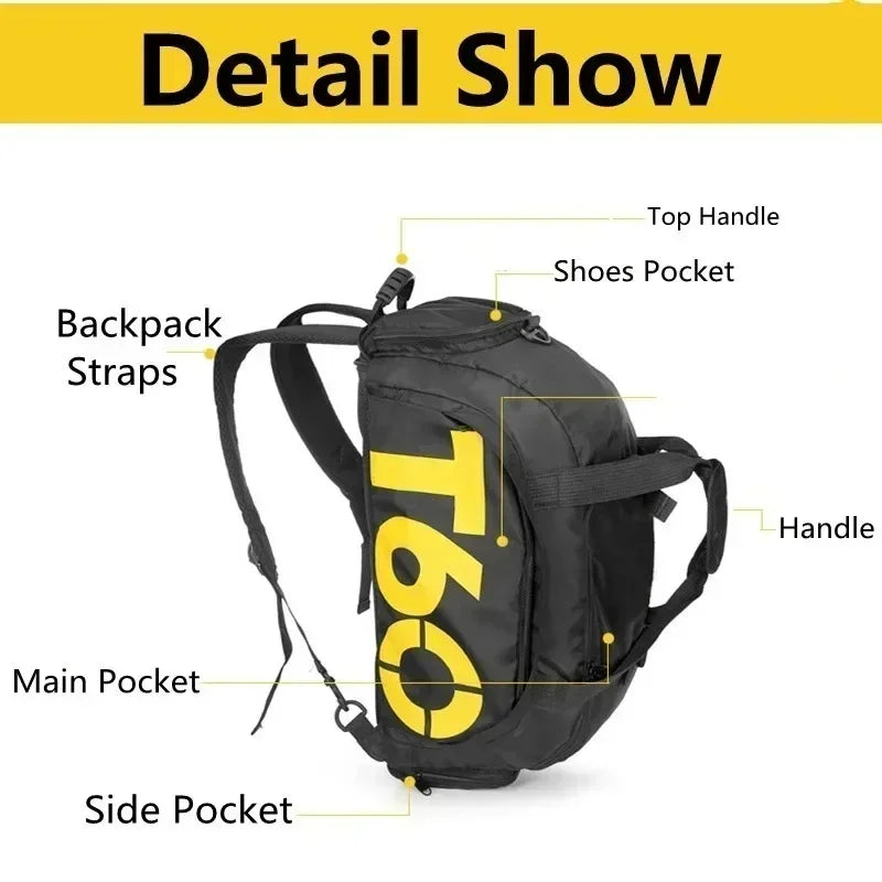 Sac à dos sport avec compartiment à chaussures