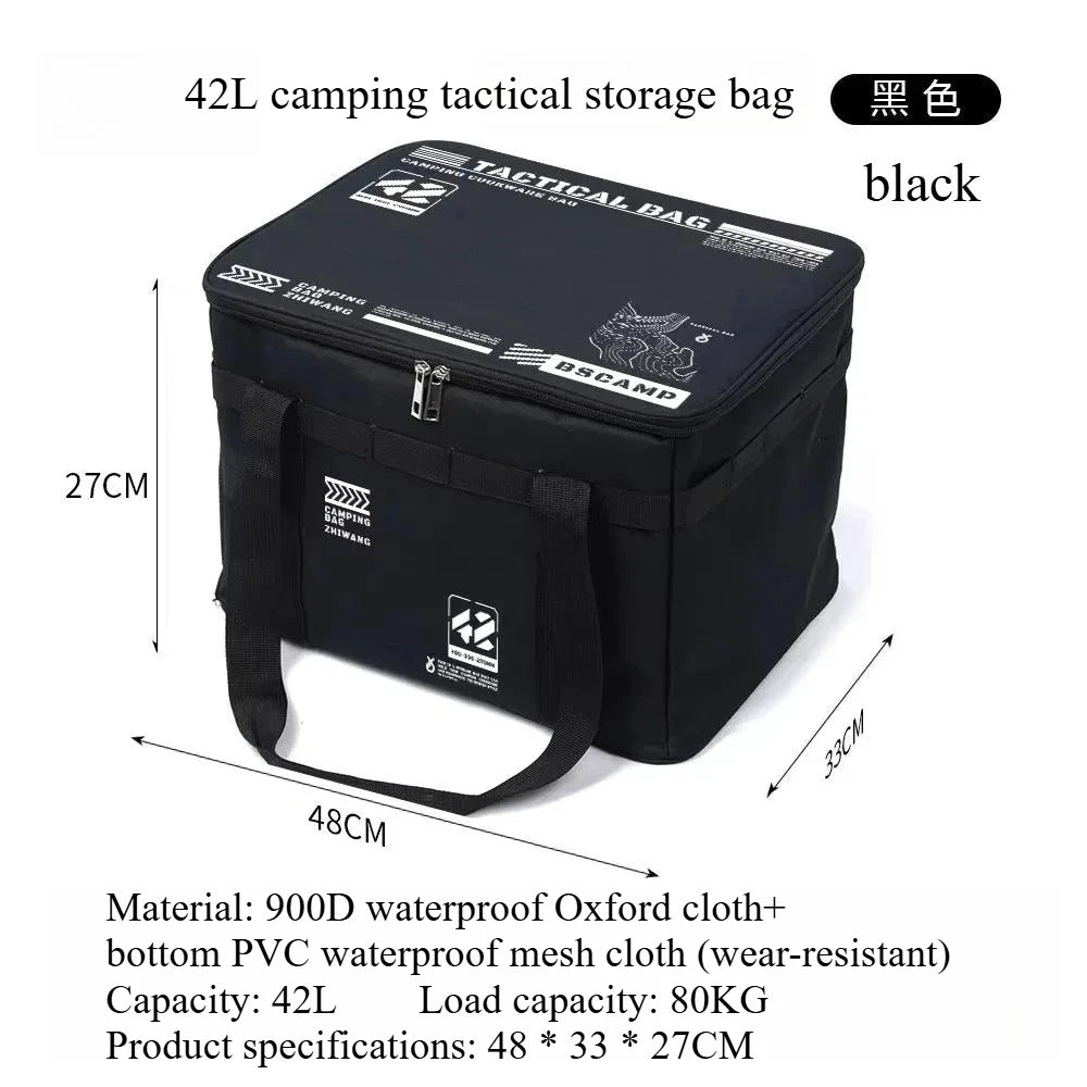 Sac de rangement camping 30L/42L en polyester 210D