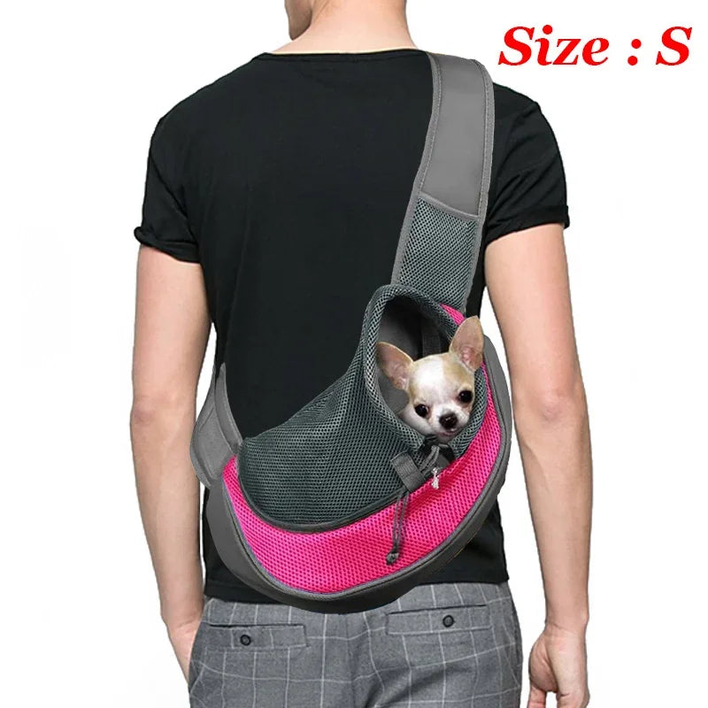 Sac à dos chien et chat en mailles respirantes