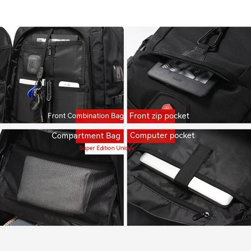 Sac à dos homme avec compartiment à chaussures séparé