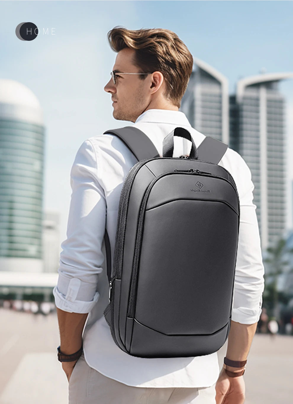 Sac à dos ordinateur portable 17 pouces avec port USB