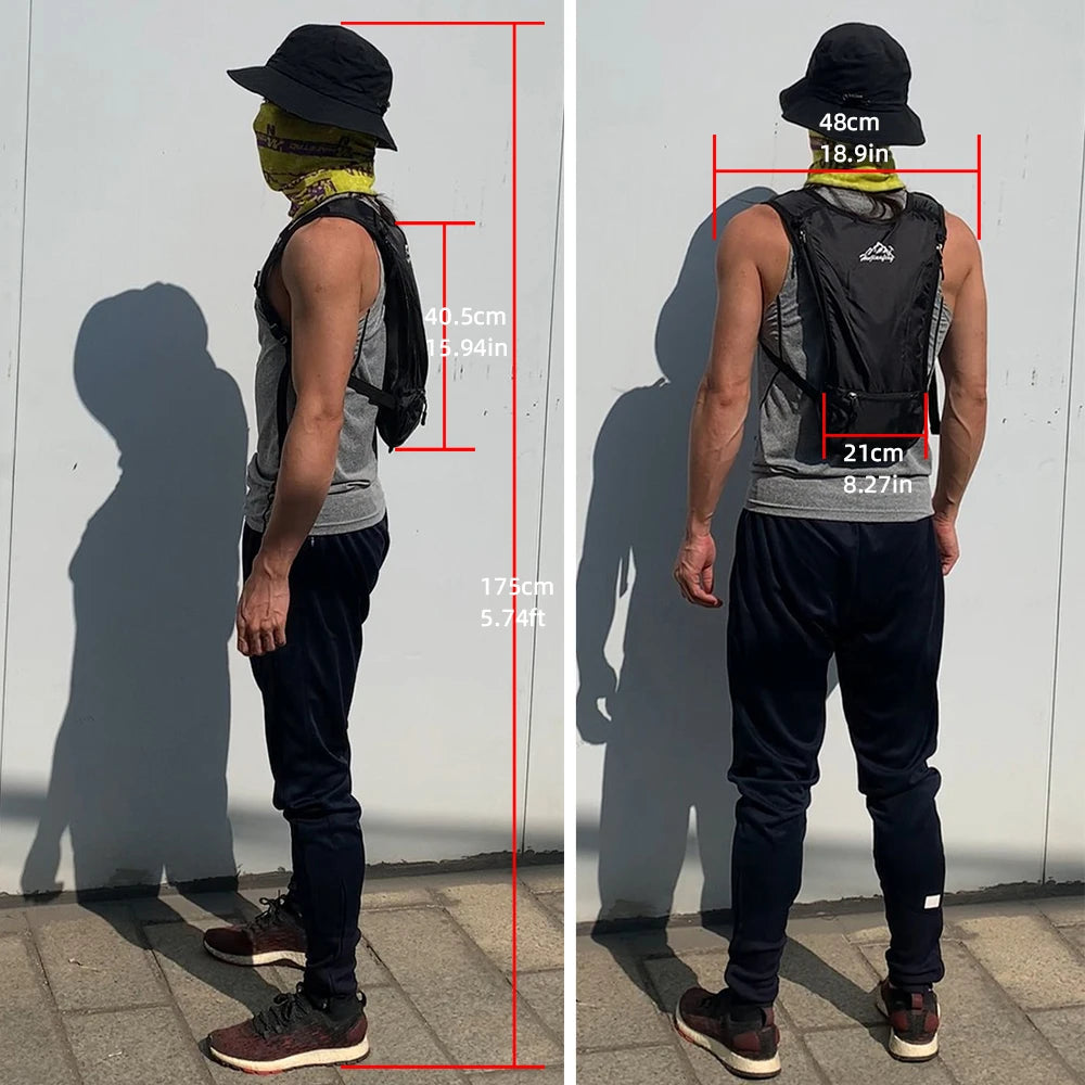 Sac à dos vélo pliable en polyester