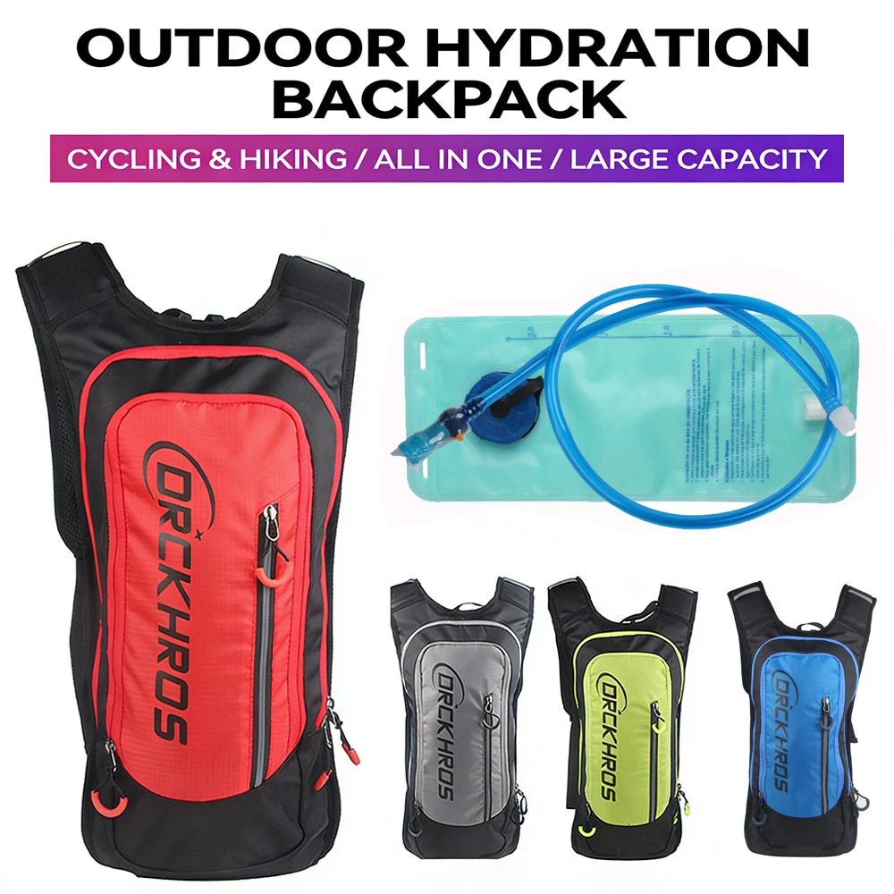 Sac à dos vélo avec poche à eau incluse