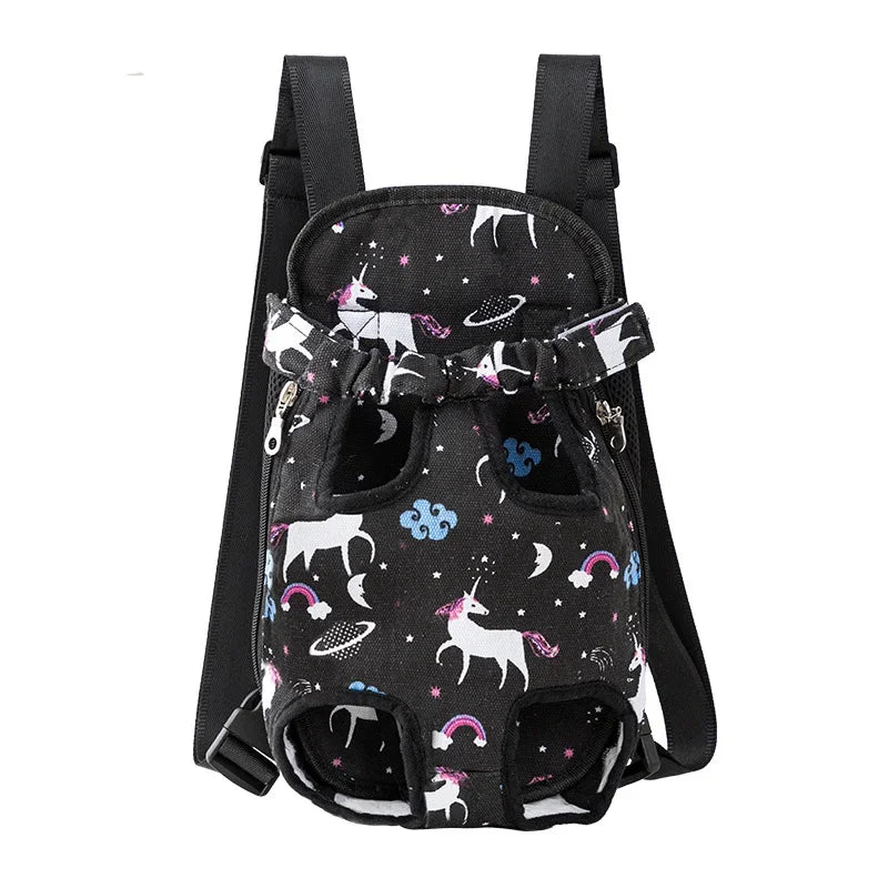 Porte-animal ventral pour chat et petit chien