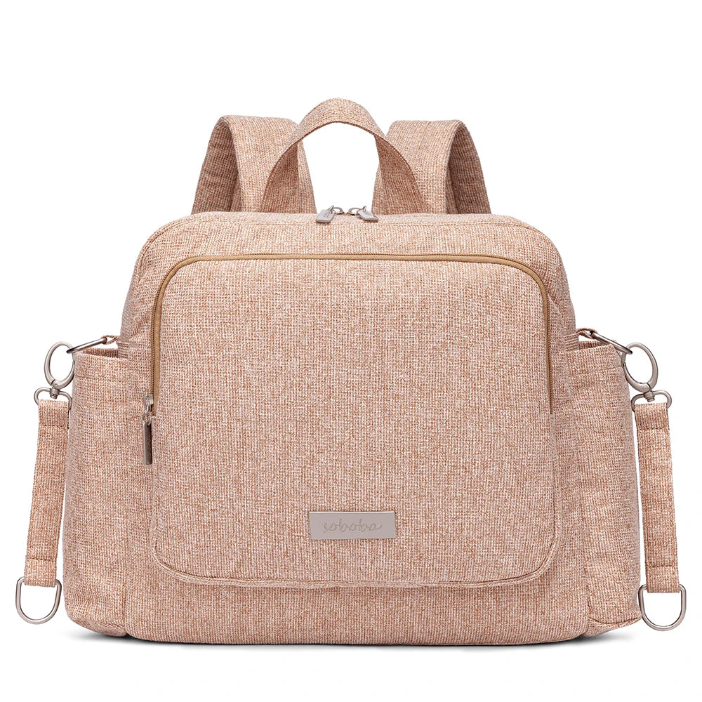 Sac à dos à langer léger avec sangles poussette