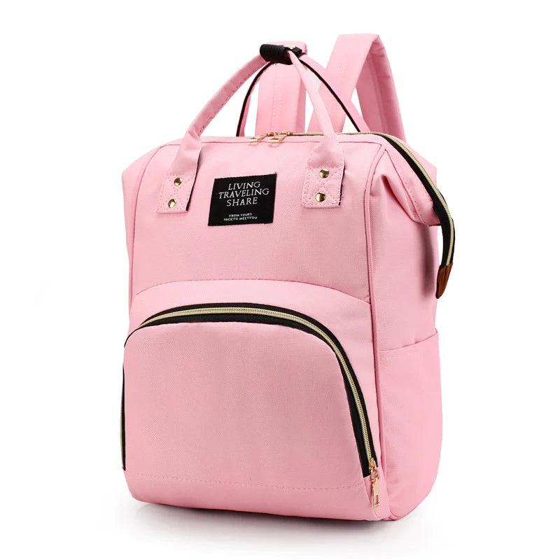 Sac à dos à langer avec poche isotherme biberons