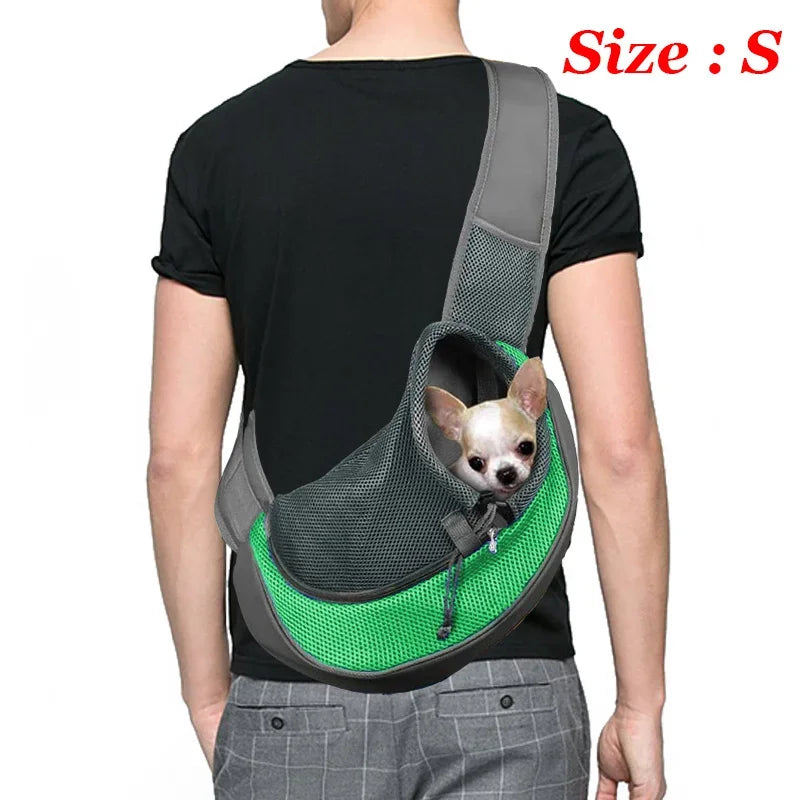 Sac à dos chien et chat en mailles respirantes