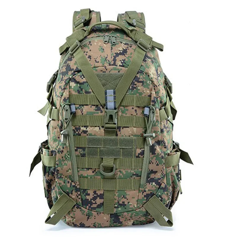 Sac à dos militaire 40L en nylon avec sangles molle