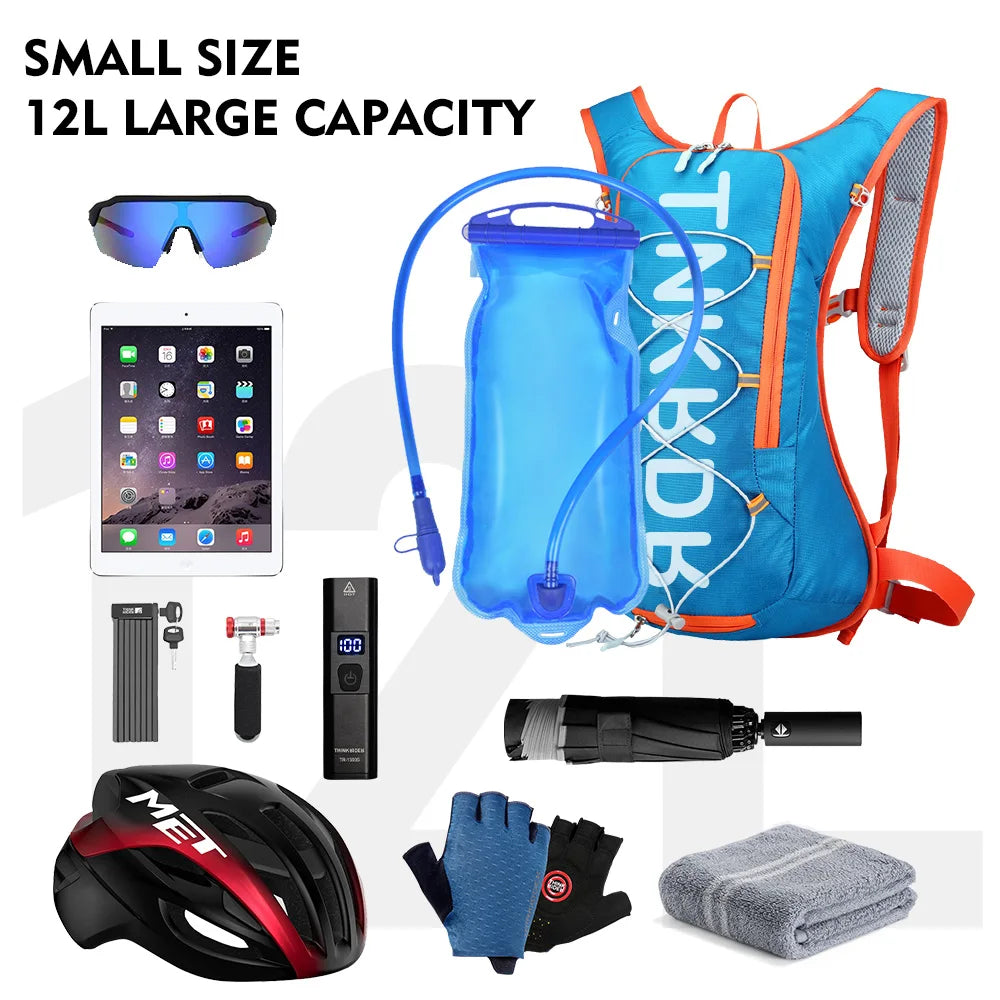 Sac à dos vélo 12L avec poche à eau