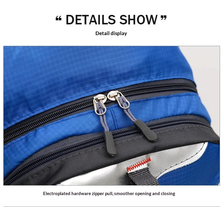 Sac à dos randonnée 40L en toile Oxford