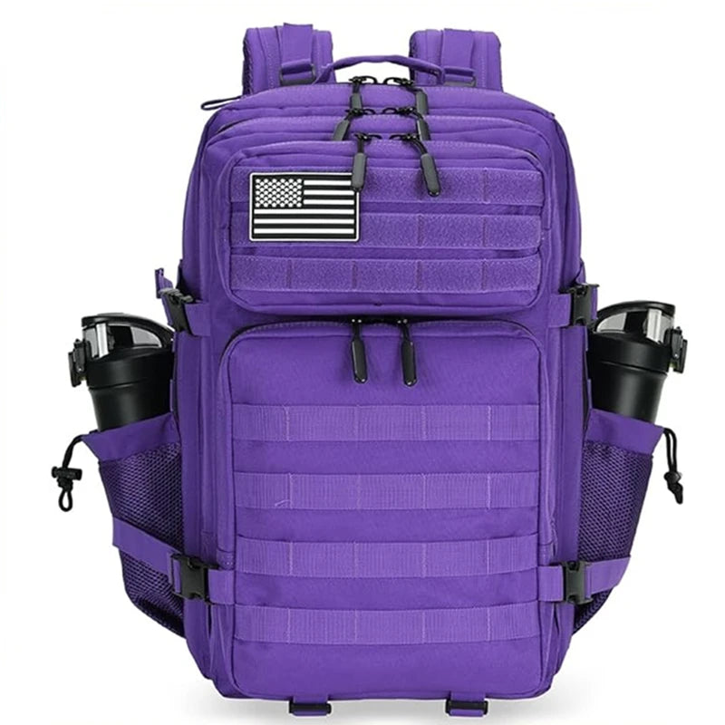 Sac à dos militaire 45L avec porte-gourdes