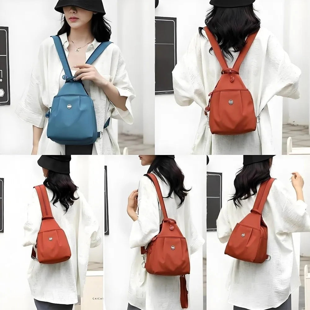 Petit sac à dos femme en tissu Oxford
