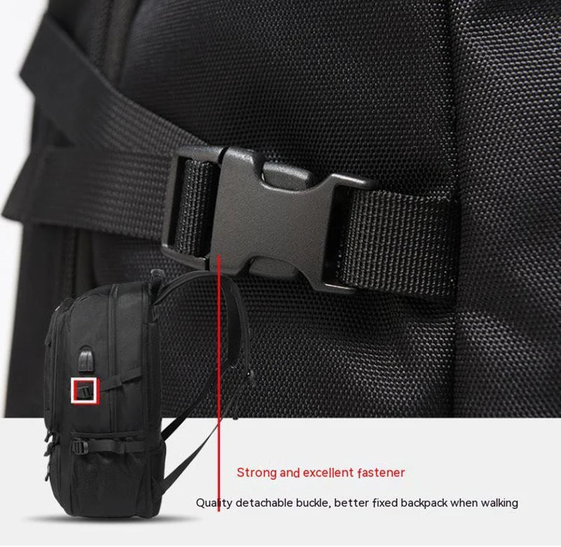 Sac à dos homme avec compartiment à chaussures séparé