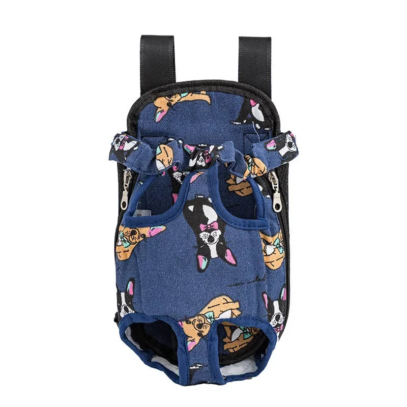 Porte-animal ventral pour chat et petit chien
