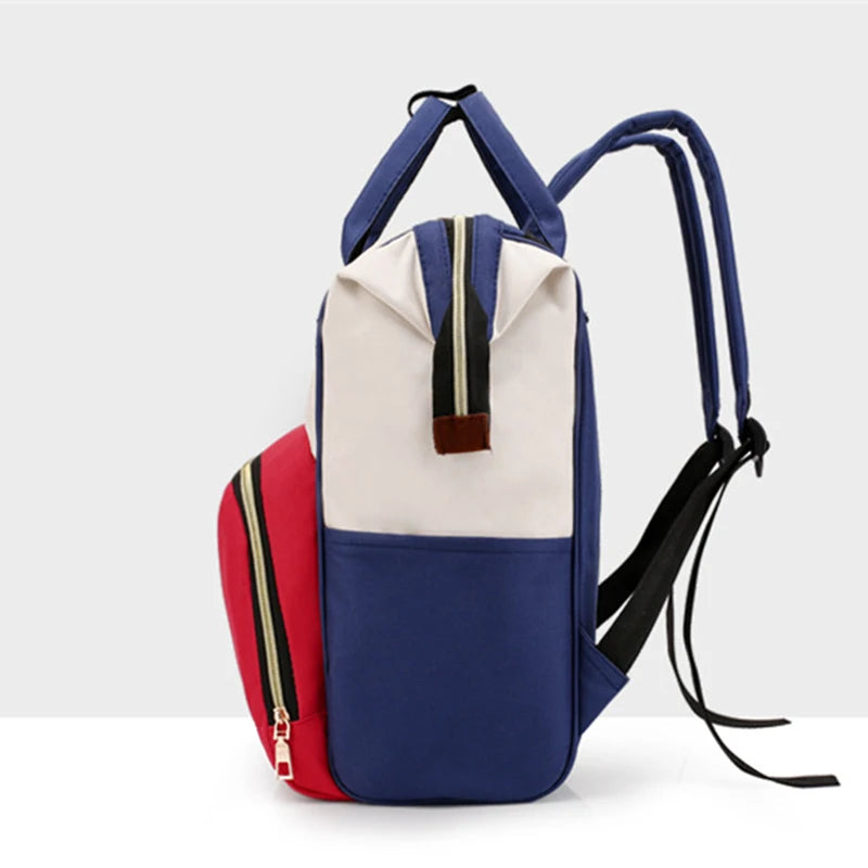 Sac à dos à langer avec poche isotherme biberons