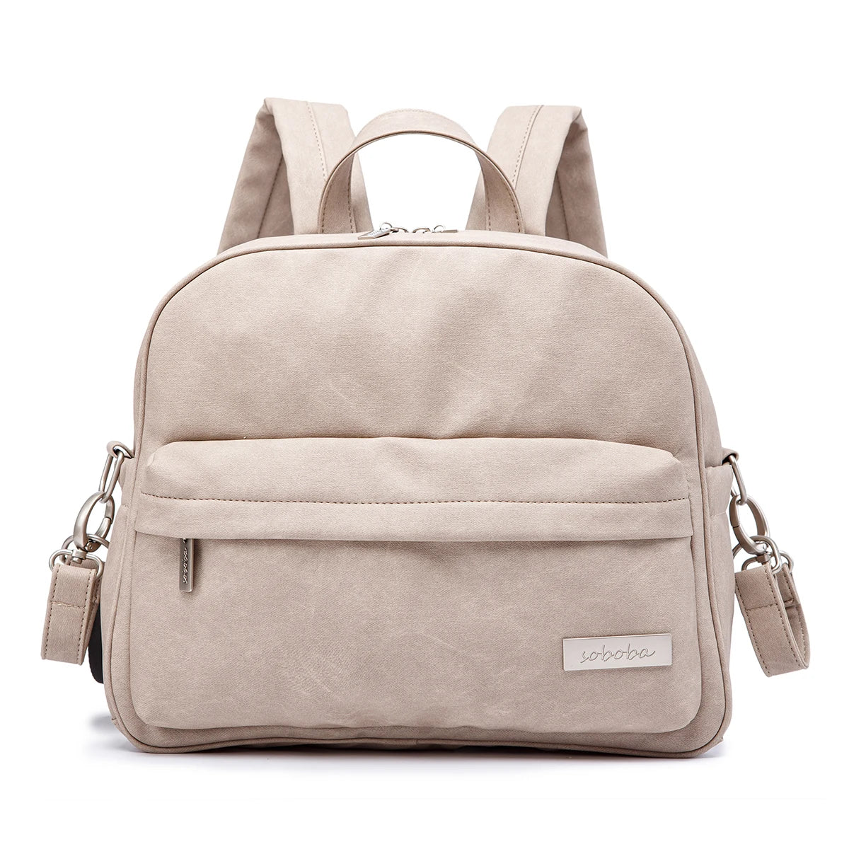 Sac à dos à langer en PU/PVC