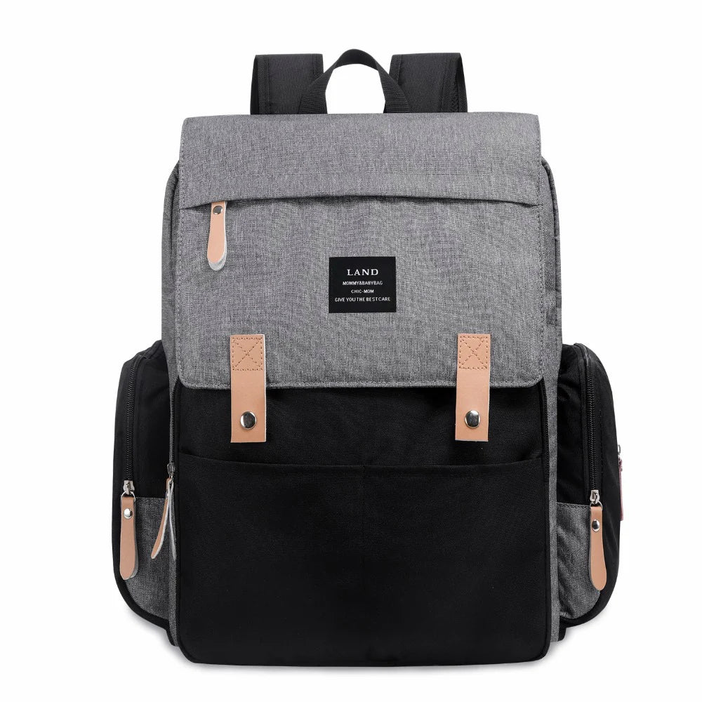 Sac à dos à langer grande capacité