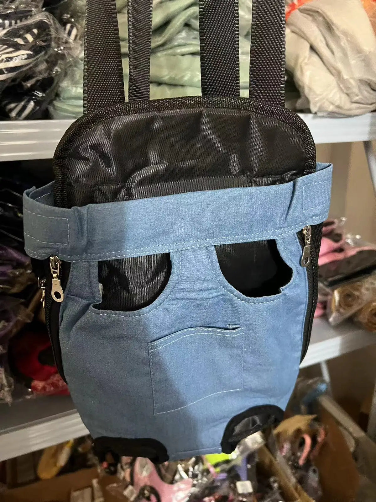 Porte-animal ventral pour chat et petit chien