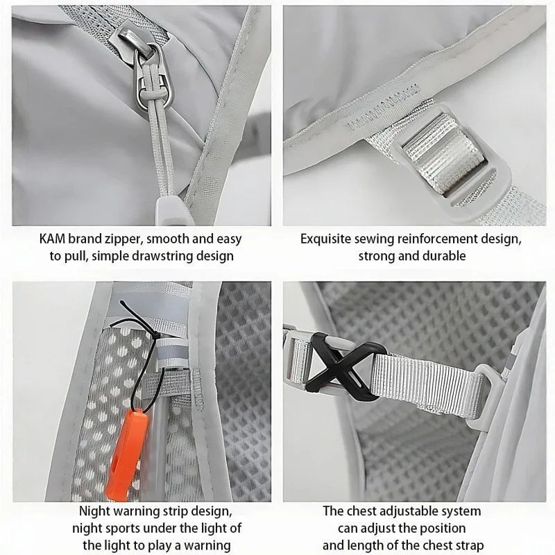 Sac à dos vélo en polyester avec dos mesh aéré
