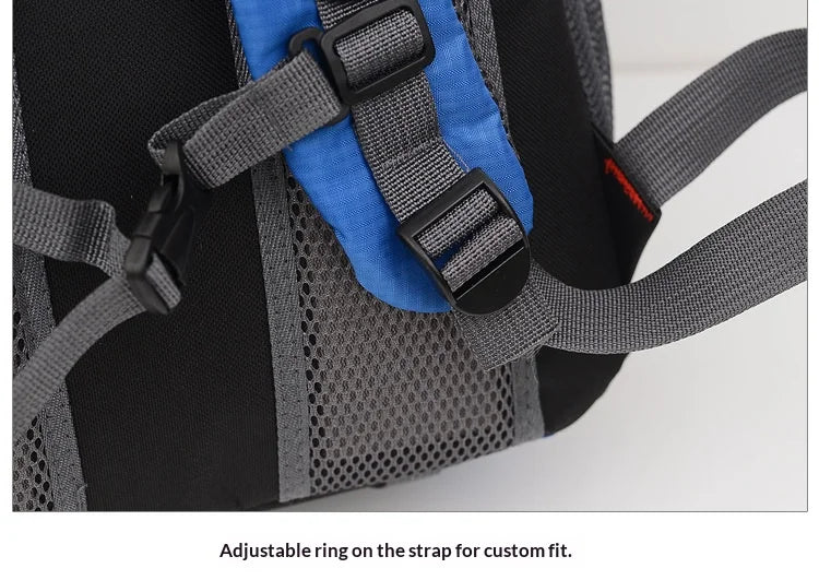 Sac à dos randonnée 40L en toile Oxford