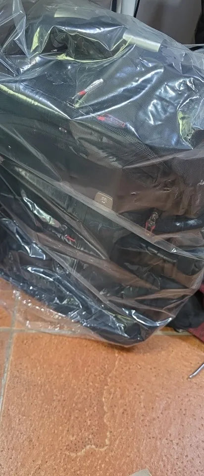Photo du sac à dos à roulettes en toile Oxford 48x33x20 cm