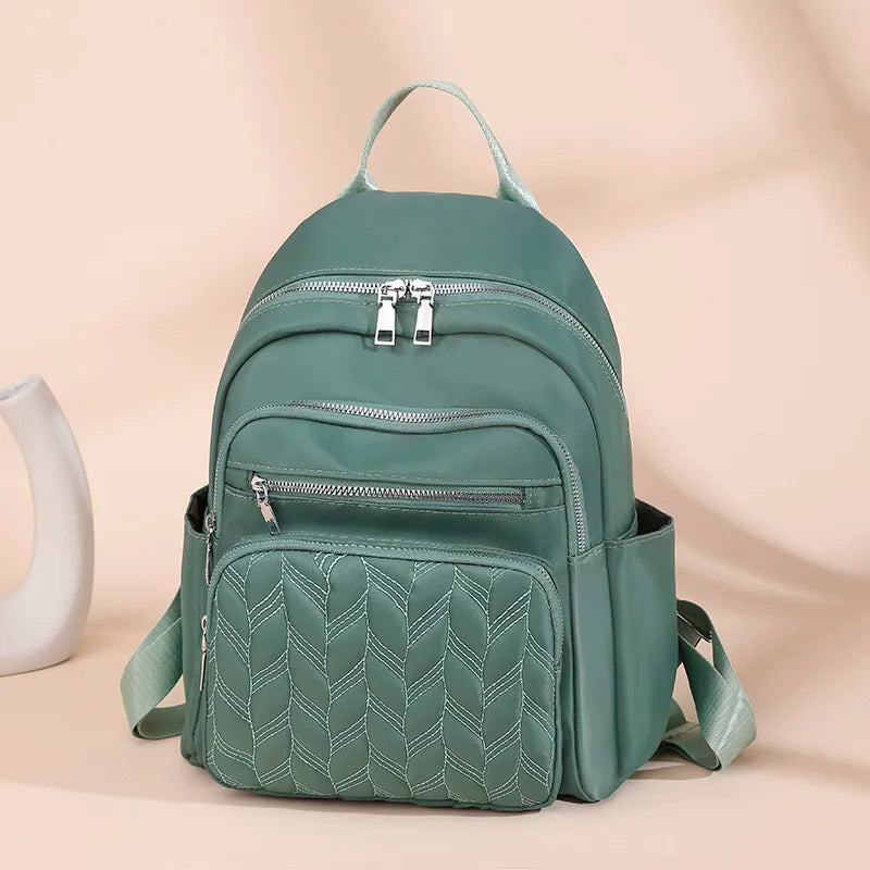 Sac à dos femme en nylon matelassé
