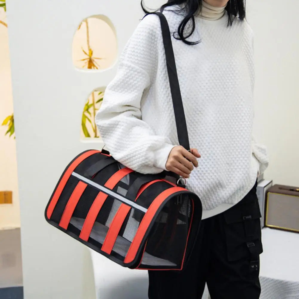 Sac de transport chat et chien en nylon, petites races