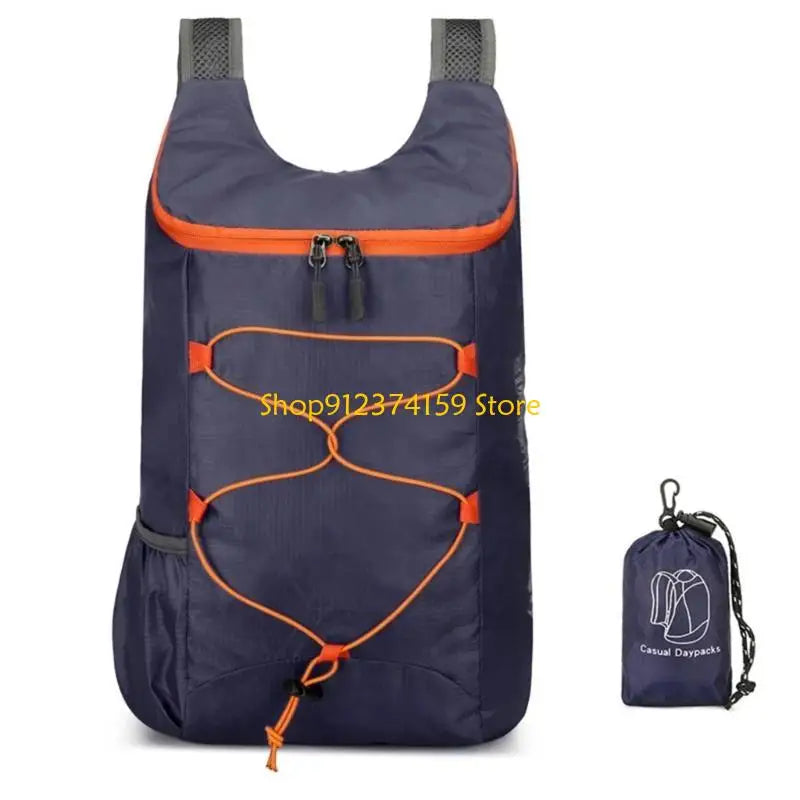 Sac à dos randonnée pliable 27x14x39 cm