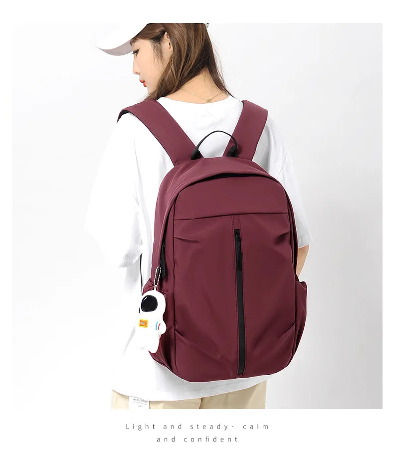 Sac à dos femme en toile avec compartiment ordinateur