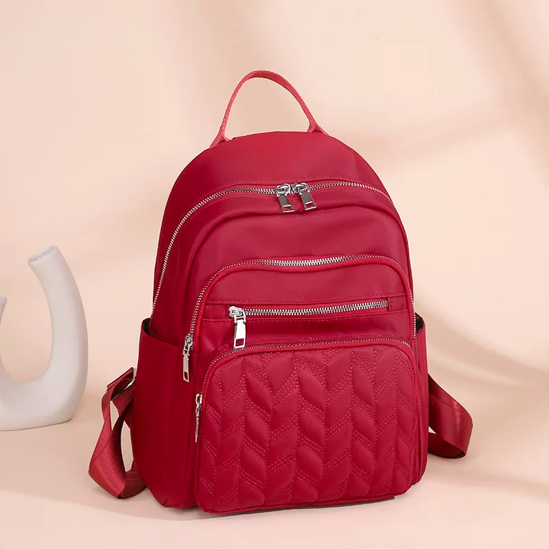 Sac à dos femme en nylon matelassé