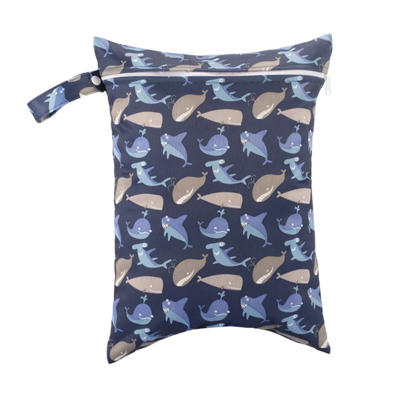 Pochette à langer réutilisable étanche