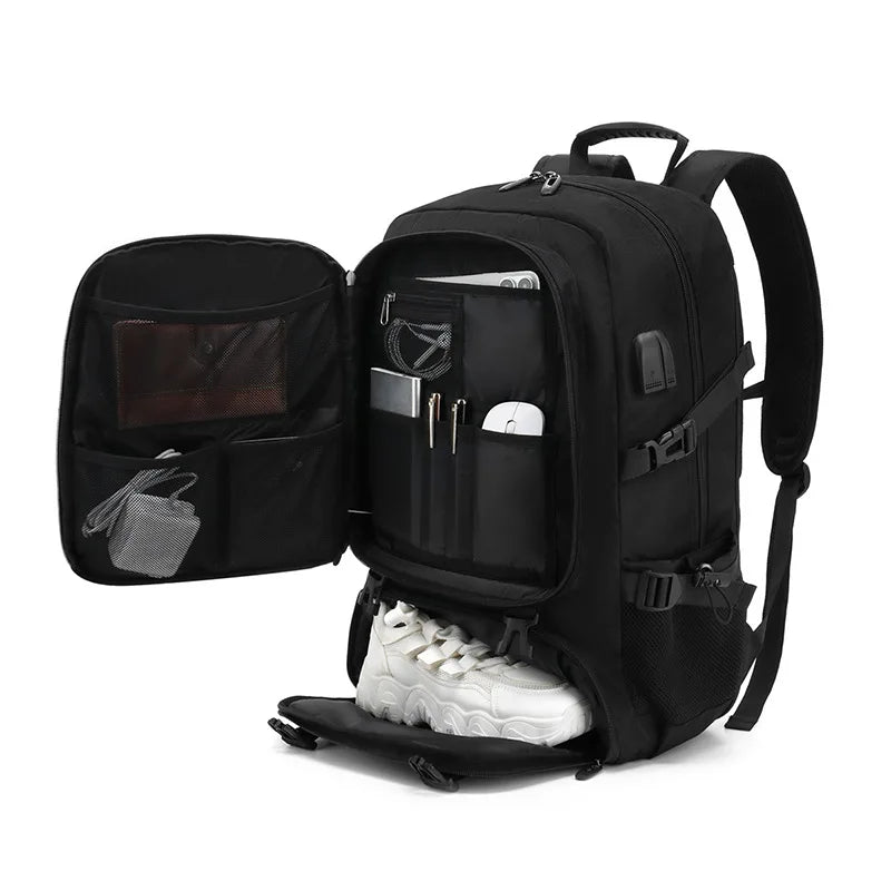 Sac à dos homme avec compartiment à chaussures séparé
