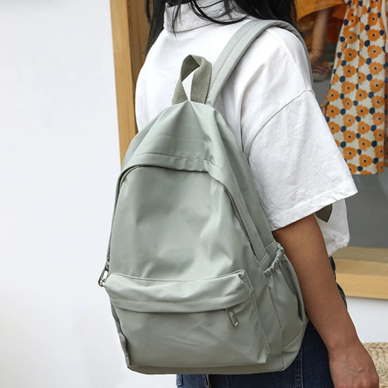 Sac à dos femme en nylon 28x11x38 cm