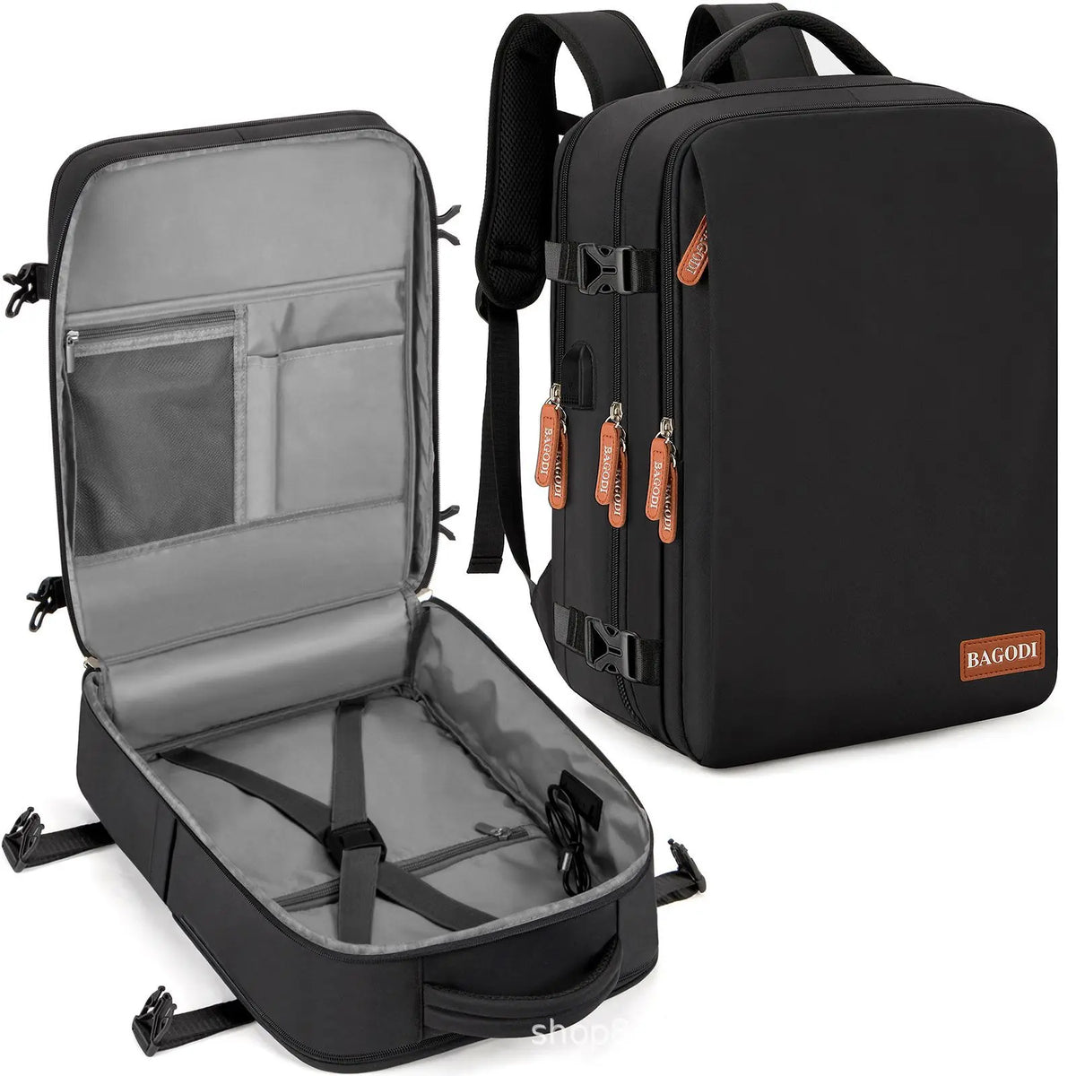 Sac à dos cabine 45x30x20 pour ordinateur portable