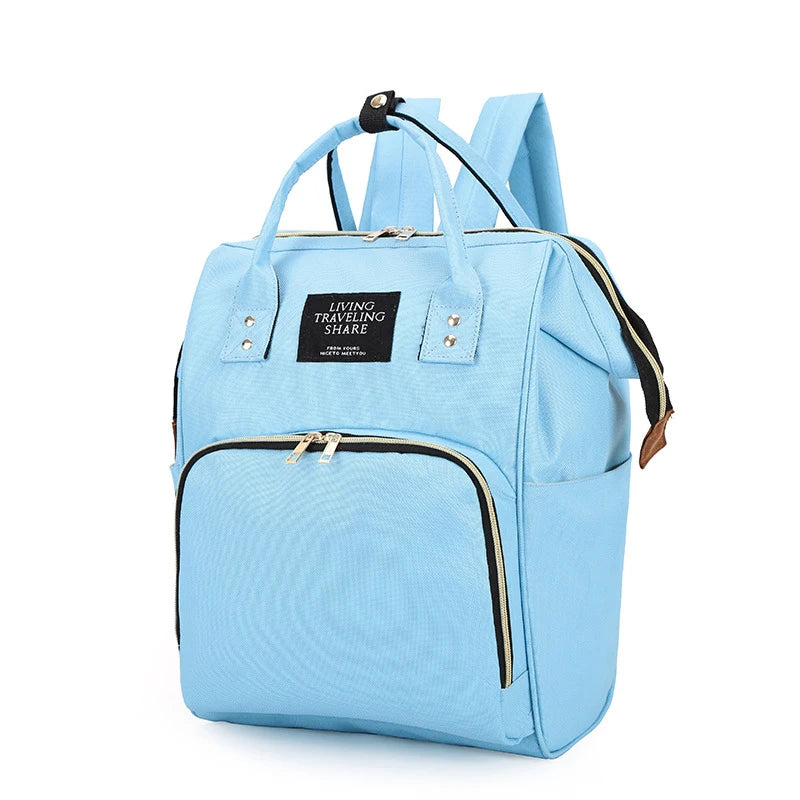Sac à dos à langer avec poche isotherme biberons