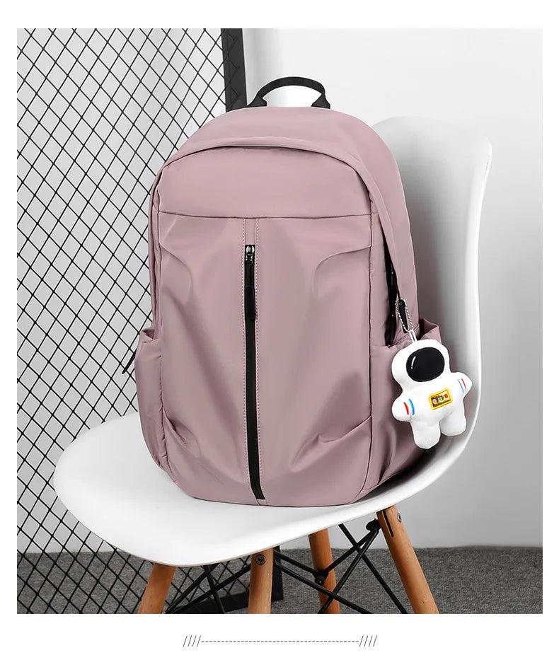 Sac à dos femme en toile avec compartiment ordinateur
