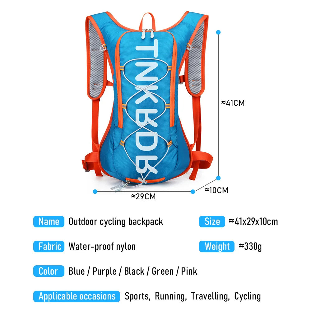 Sac à dos vélo 12L avec poche à eau