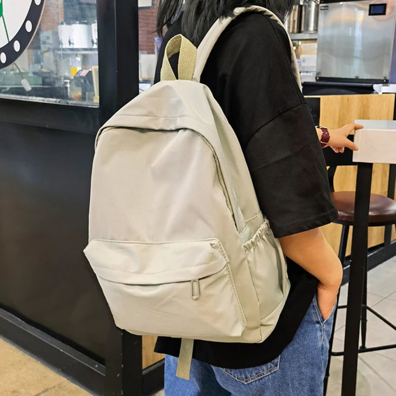 Sac à dos femme en nylon 28x11x38 cm