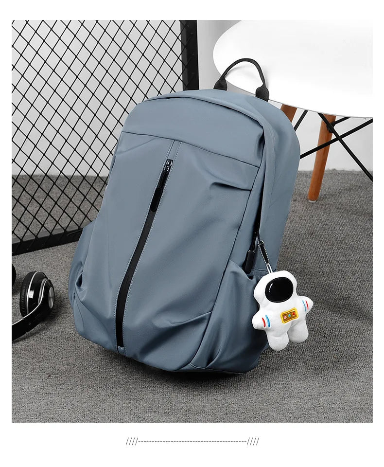 Sac à dos femme en toile avec compartiment ordinateur