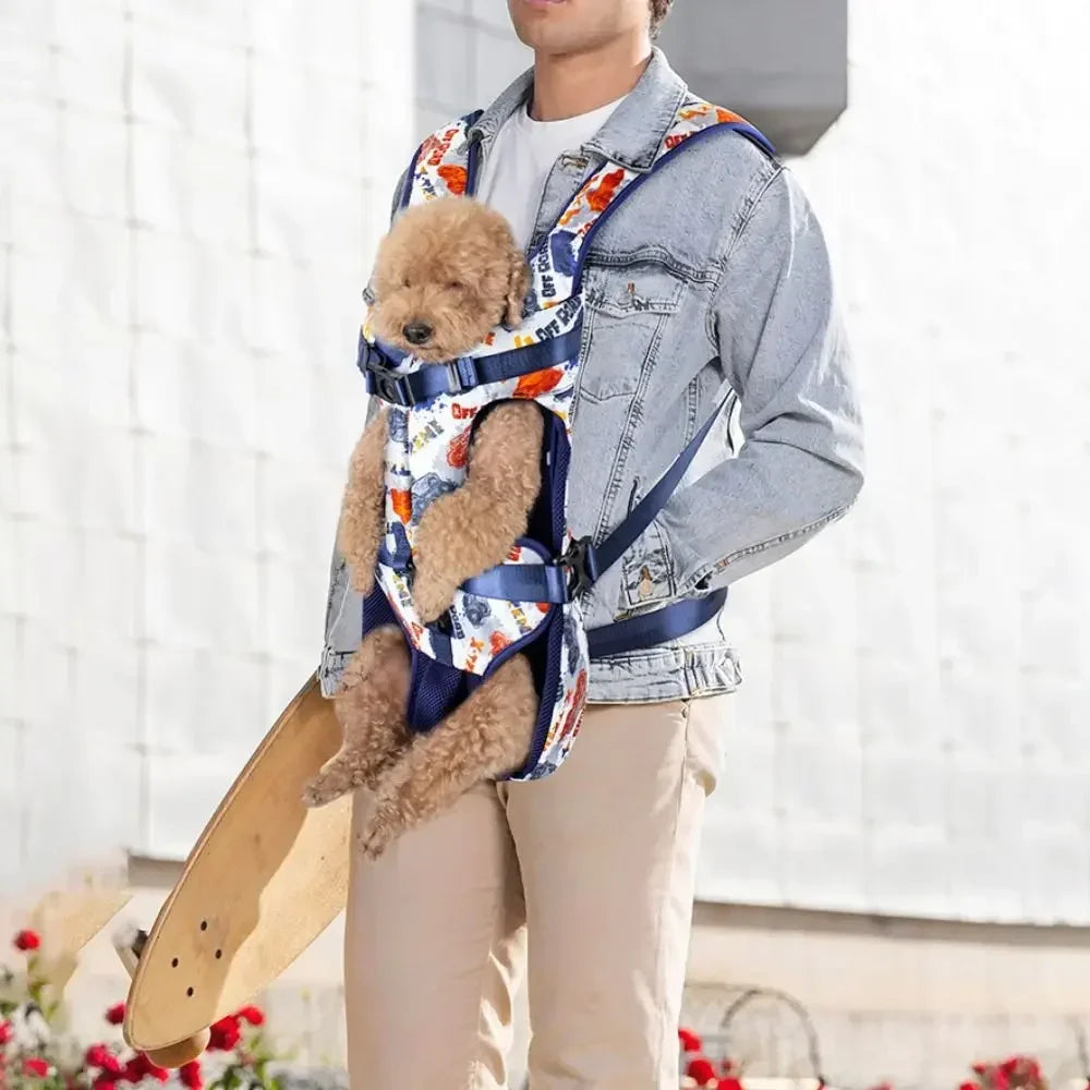 Sac à dos chien pour petits chiens avec mailles aérées