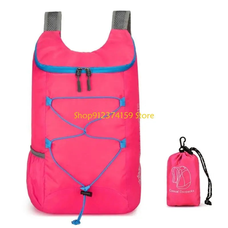 Sac à dos randonnée pliable 27x14x39 cm