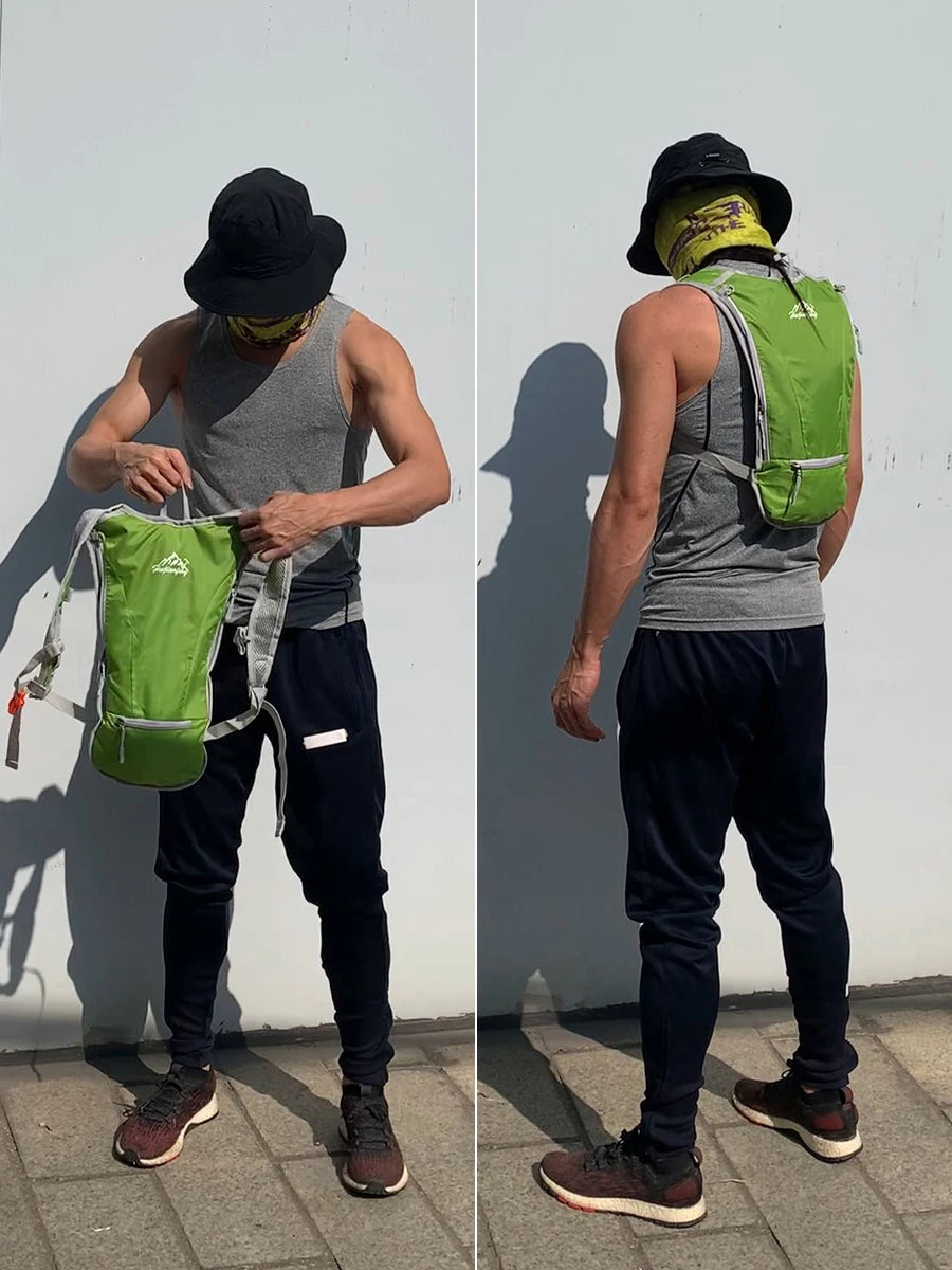 Sac à dos vélo pliable en polyester