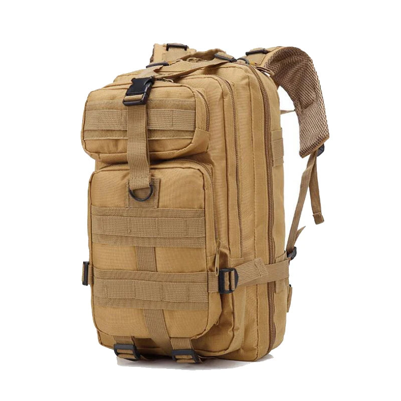 Sac à dos militaire 20-25L en nylon camouflage